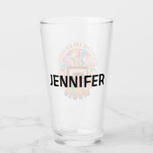 Liebe und Rock & Roll Glas (Rückseite)