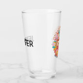 Liebe und Rock & Roll Glas (Rechts)