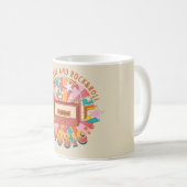Liebe und Rock & Roll Kaffeetasse (VorderseiteRechts)
