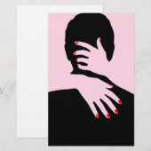 LIEBE UND ROMANCE BRIEFPAPIER (Vorne/Hinten)