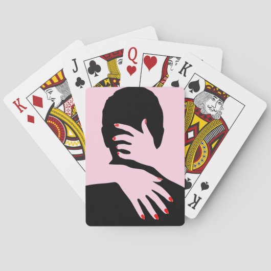 LIEBE UND ROMANCE SPIELKARTEN (Rückseite)