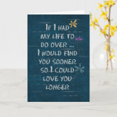 Liebe und Romantik mit Blume Karte (Gelbe Blume)