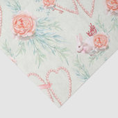 Liebe und Rose, Aquarellpapier Seidenpapier (Detail)