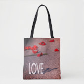 Liebe und Rose Tasche (Vorderseite)