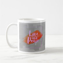 Liebe und Ruhe, Lovemug, Kaffee Tasse