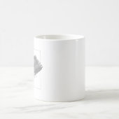 Liebe und Ruhe, Lovemug, Kaffee Tasse (Mittel)