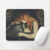 Liebe und Schmerzen (The Vampire) (von Edvard Munc Mousepad (Mit Mouse)