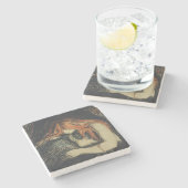 Liebe und Schmerzen (The Vampire) (von Edvard Munc Steinuntersetzer (Seitenansicht)