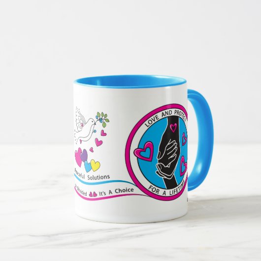 Liebe und Schutz 2_ Tasse (VorderseiteRechts)