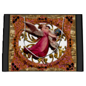 Liebe und Schutz in den Armen eines Engels Große Geschenktüte (Vorderseite)