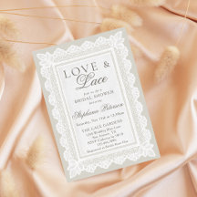 Liebe und Spitze Vintage Elfenbein Spitze Brautpar