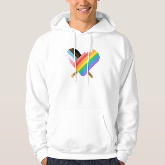 Liebe und Stolz Hoodie (Vorderseite)
