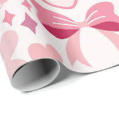 Liebe und Süße Muster Geschenkpapier (Rolleneckpunkt)