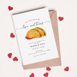 Liebe und Tacos-Vertragspartei Einladung