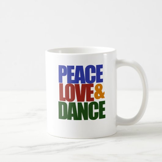 Liebe und Tanz Kaffeetasse (Rechts)