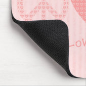 Liebe und Tanz Mousepad (Ecke)