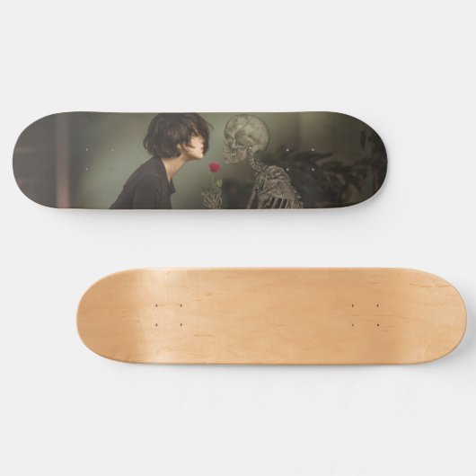 Liebe und Tod Skateboard (Horizontal)
