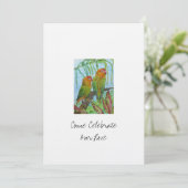 Liebe und Umfrage Einladung (Stehend Vorderseite)