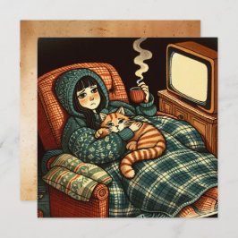 Liebe und Unterstützung für einen chronisch kranke Karte