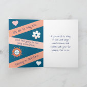 Liebe und Unterstützung für Personen mit chronisch Karte (Innenseite)