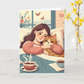 Liebe und Unterstützung für Personen mit chronisch Karte (Gelbe Blume)