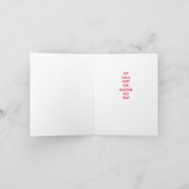 Liebe und Valentinenkarte Karte (Innenseite)