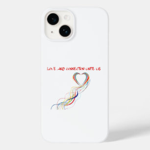 Liebe und Verbindungsdesign feiern Case-Mate iPhone 14 Hülle