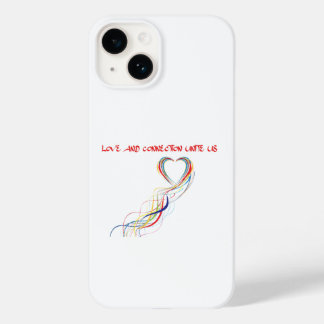 Liebe und Verbindungsdesign feiern Case-Mate iPhone 14 Hülle