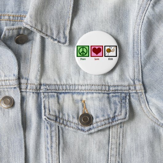 Liebe und Verbitterung Button (Beispiel)