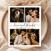 Liebe und vielen Dank an Script Wedding Foto Viele Flyer