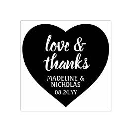 Liebe und vielen Dank für die Herzenslust. Vielen Gummistempel