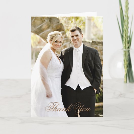 Liebe und vielen Dank für die schönste Hochzeit. V Dankeskarte (Vorderseite)