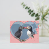 Liebe und Vögel Postkarte (Stehend Vorderseite)