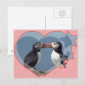 Liebe und Vögel Postkarte (Vorne/Hinten)