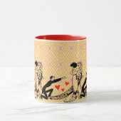 Liebe und Vorschlag: Romantische Verlobung Tasse (Zentrum)