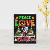 Liebe und Weihnachts-Erlebnis Karte (Gelbe Blume)