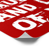 Liebe und Weinkeller Poster (Ecke)