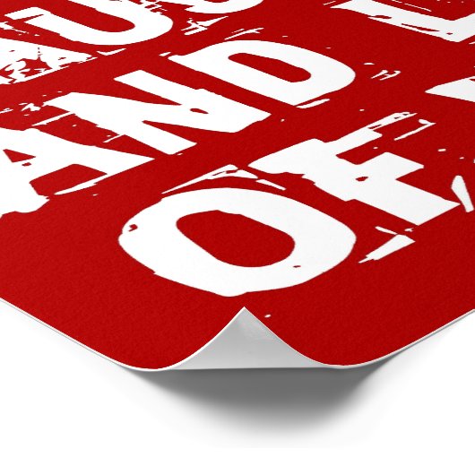 Liebe und Weinkeller Poster (Ecke)