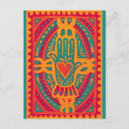 Liebe und Wohlstand für Sie Postkarte