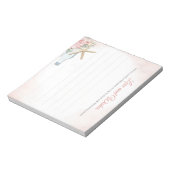 Liebe und wünscht Notepad Notizblock (Rotiert)