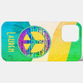 Liebe und Zeichen des Friedens Case-Mate iPhone Hülle (Rückseite (Horizontal))