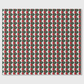 Liebe und Zuckerstangen Geschenkpapier (Flach)