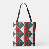 Liebe und Zuckerstangen Tasche (Rückseite)