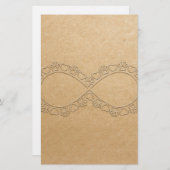Liebe unendlich drucken briefpapier (Vorne/Hinten)