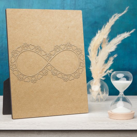 Liebe unendlich drucken fotoplatte (Seite)