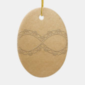 Liebe unendlich drucken keramik ornament (Vorne)