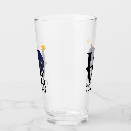 LIEBE Uni Alaska Glas (Rechts)