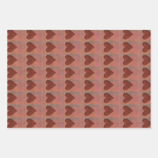 Liebe Unicorn Geschenkpapier Set (Vorderseite)