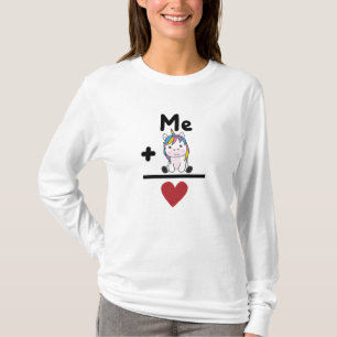 Liebe Unicorn Liebe T-Shirt