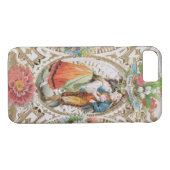 Liebe, Unschuld, Valentinekarte, c.1870 (Farbli Case-Mate iPhone Hülle (Rückseite (Horizontal))